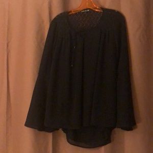 Backless blouse